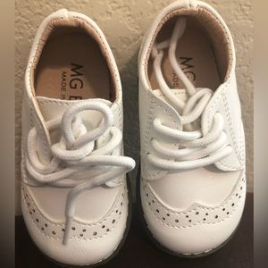 NWOT Mg Baby White Loafer Dress Shoe